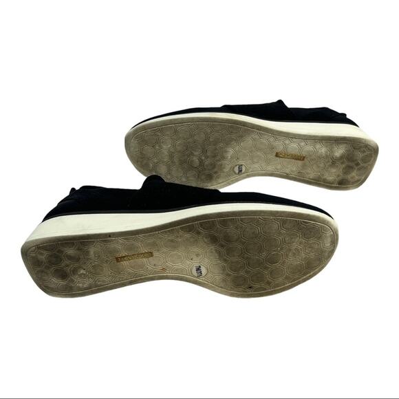 LOUISE ET CIE Black Slip ons with gold-tone hardware  7M - Picture 6 of 8
